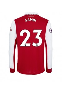 Fotbalové Dres Arsenal Albert Sambi Lokonga #23 Domácí Oblečení 2022-23 Dlouhý Rukáv